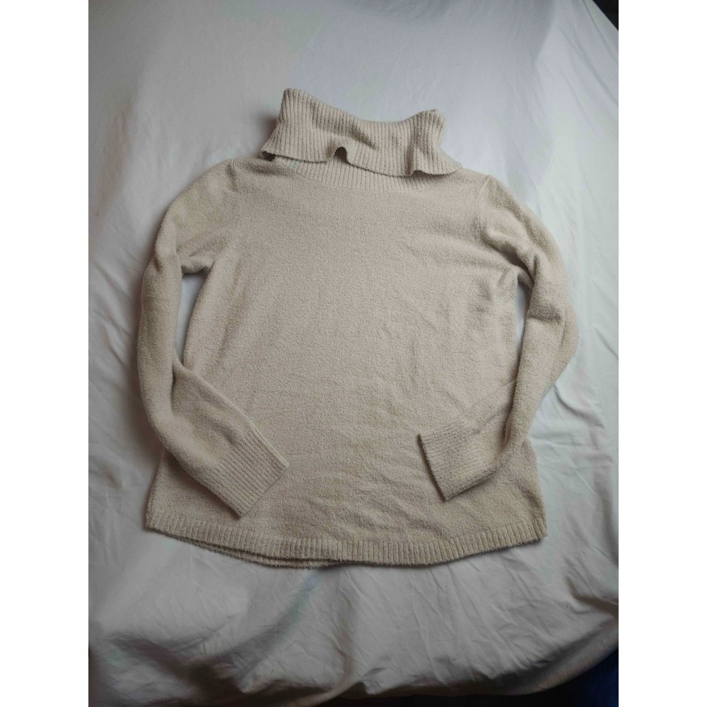 Rachel Zoe Sweater Womens XL Beige Minimalist Old Money Elevated Basics‎ Hygge